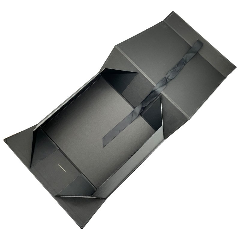 Luxury Custom cardboard rigid hardbox box wig packaging Clothing Magnetic Gift Box folding magnetic paper gift box for present