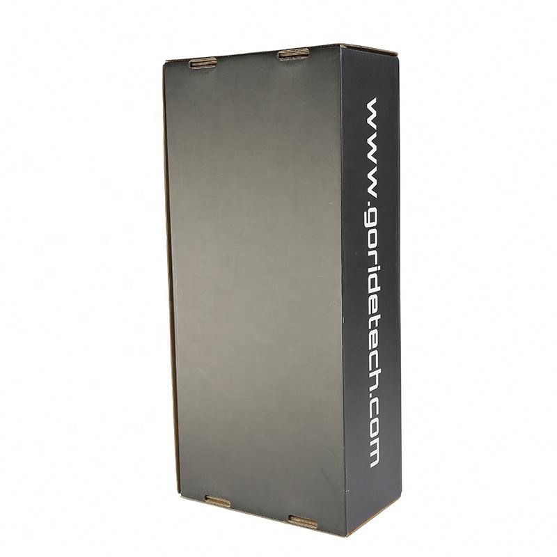 High Quality Luxury Recycled Custom Face Lotion Small Black Cosmetic Packaging Paper Box