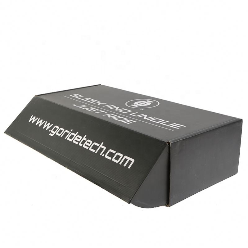 High Quality Luxury Recycled Custom Face Lotion Small Black Cosmetic Packaging Paper Box