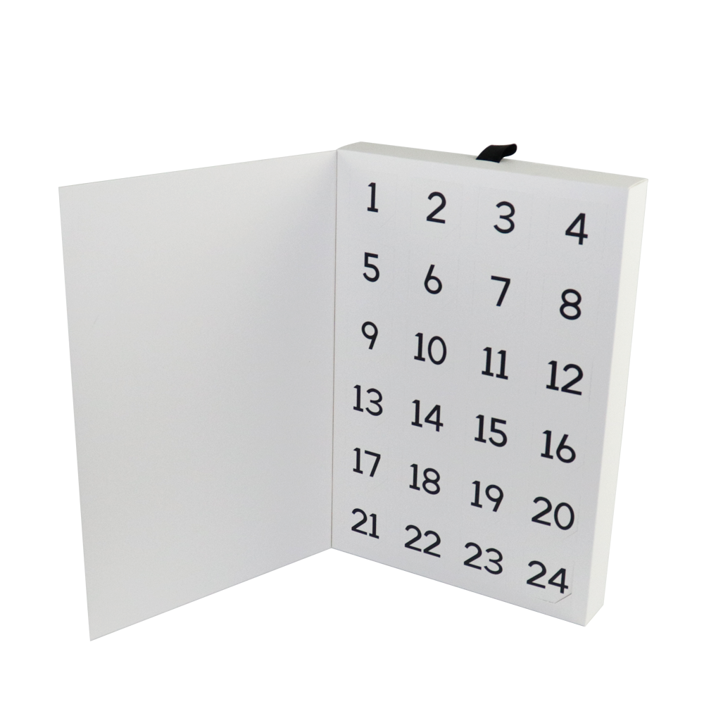 Ramadan Blind Advent Calendar Jewelry Box Caja De Calendario De Adviento Luxury Christmas Avent Calendar Packaging Box