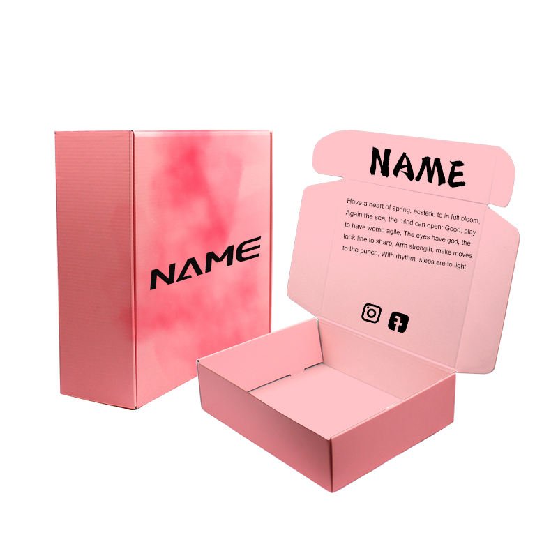 creative Colored Cardboard large Corrugated paper packaging Shipping Boxes with Logo for Luxury Gift