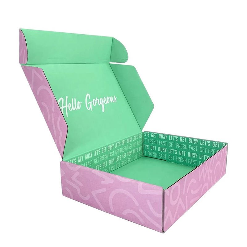 creative Colored Cardboard large Corrugated paper packaging Shipping Boxes with Logo for Luxury Gift