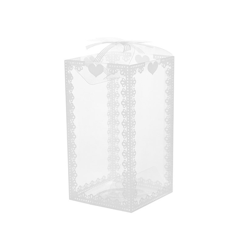 Transparent PVC Box Birthday Wedding Valentine Favor Box Cake Packaging Chocolate Candy Party Gift Box