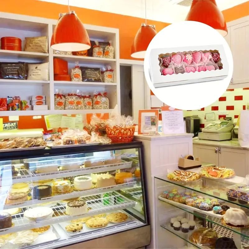 take out box Fried Chicken with corrugated board take away food packaging lunch box