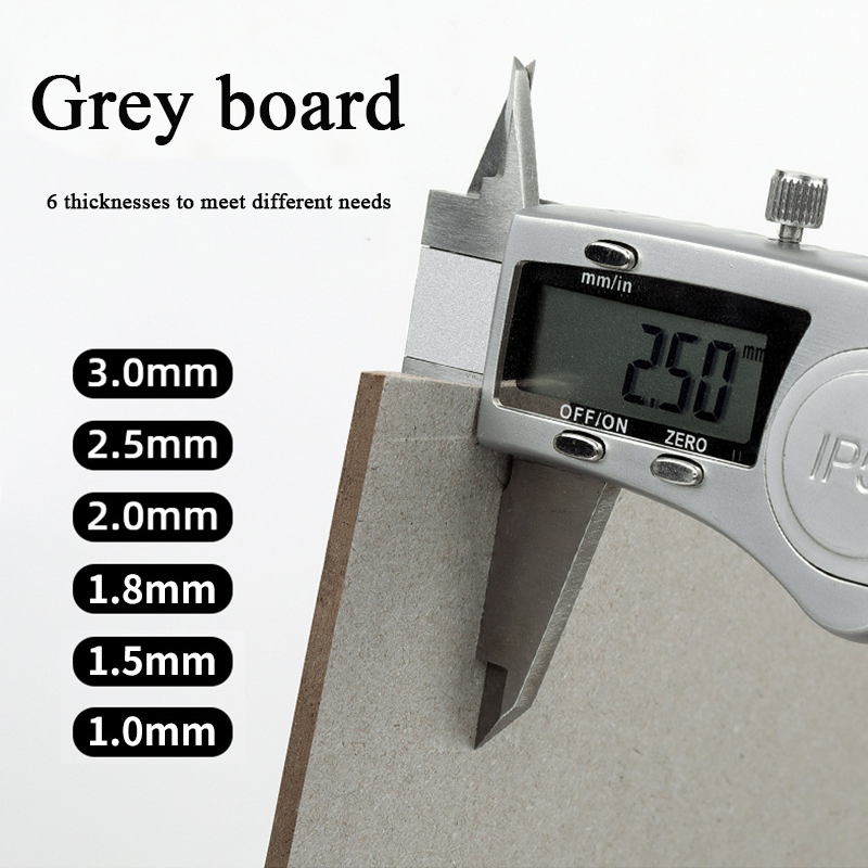 High Quality Economic Paper Carton Grey Board Sheets make wine boxes, packaging boxes, hard cover, calendar
