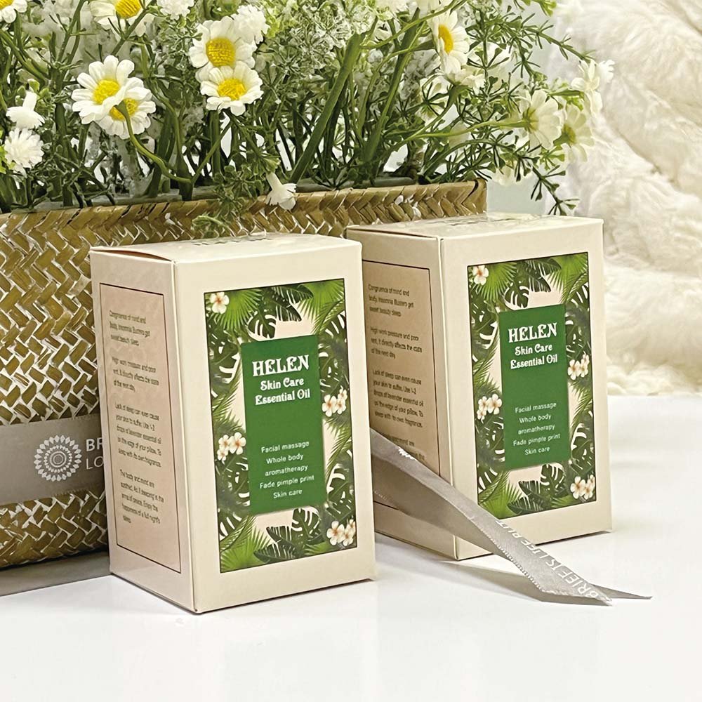 Luxury Custom Rigid Packaging White Cardboard Folding Two Tuck Box Card Paper Gift Box For Perfume Cosmetics Oil Candle Skincare