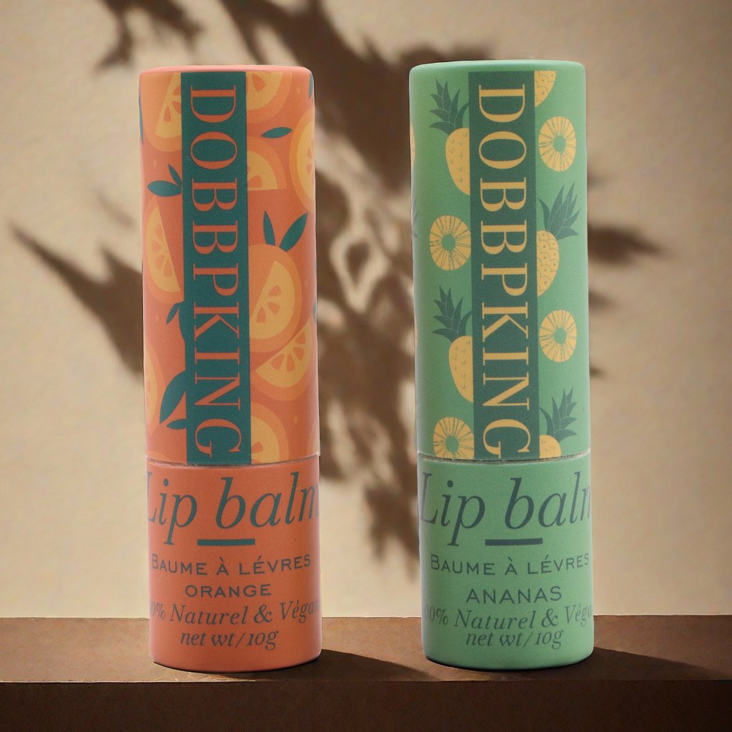 Eco Friendly Full Color Kraft Lip Balm Cardboard Paper Jar 100% Wax Lined Biodegradable Paper Cosmetic Tubes Packaging