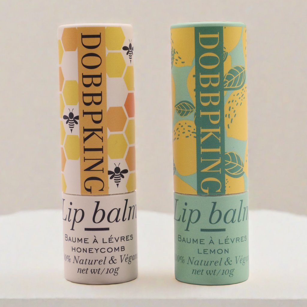 Eco Friendly Full Color Kraft Lip Balm Cardboard Paper Jar 100% Wax Lined Biodegradable Paper Cosmetic Tubes Packaging