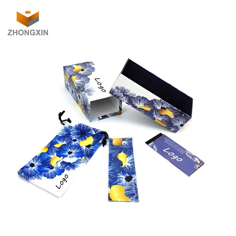 Custom Logo Luxury Sunglasses Package Hard Paper Box Cardboard Eyeglasses Cases & Bags For Eyewear Packaging