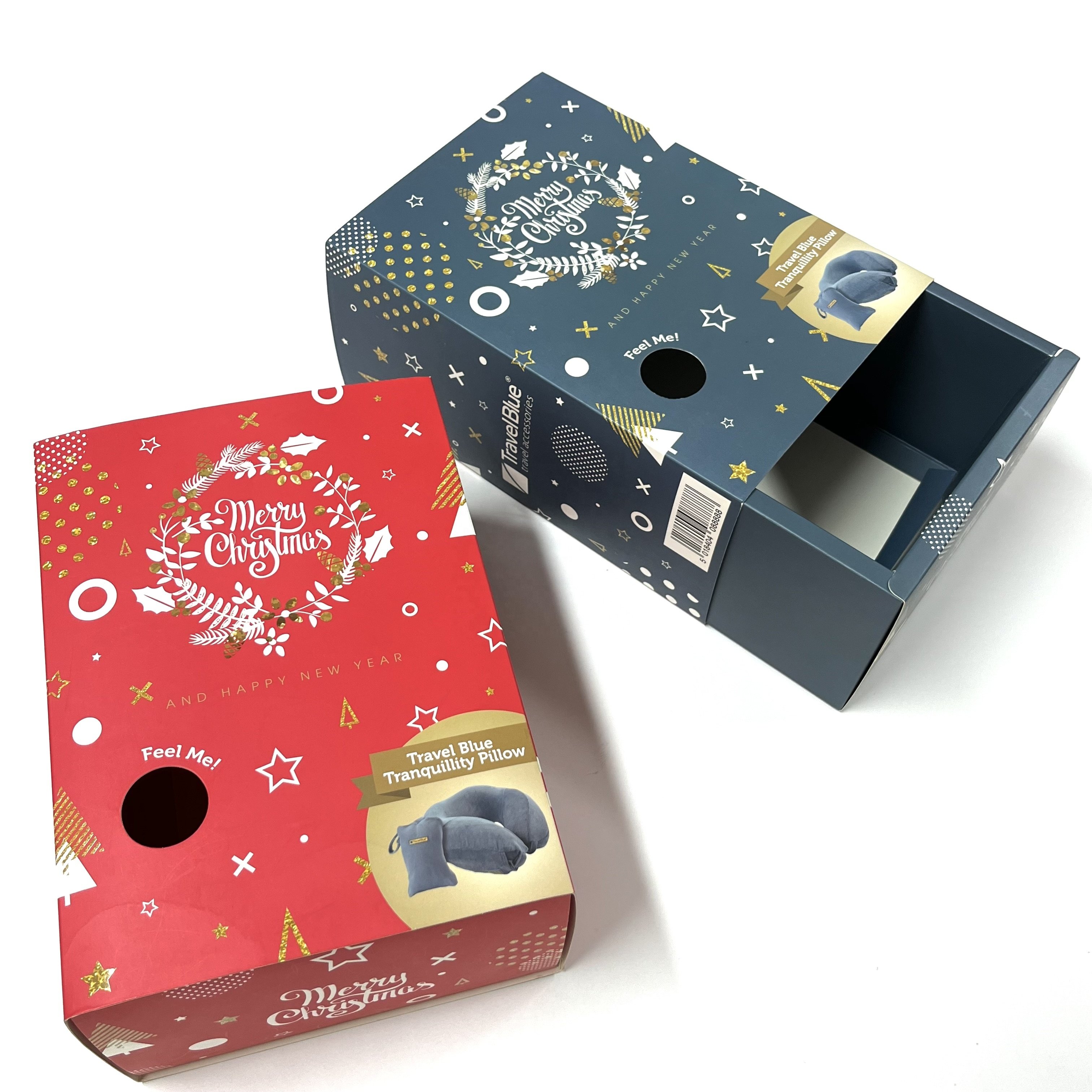 Manufactures Wholesale Christmas Products Packaging Paper Boxes Gift Paper Boxes With Window