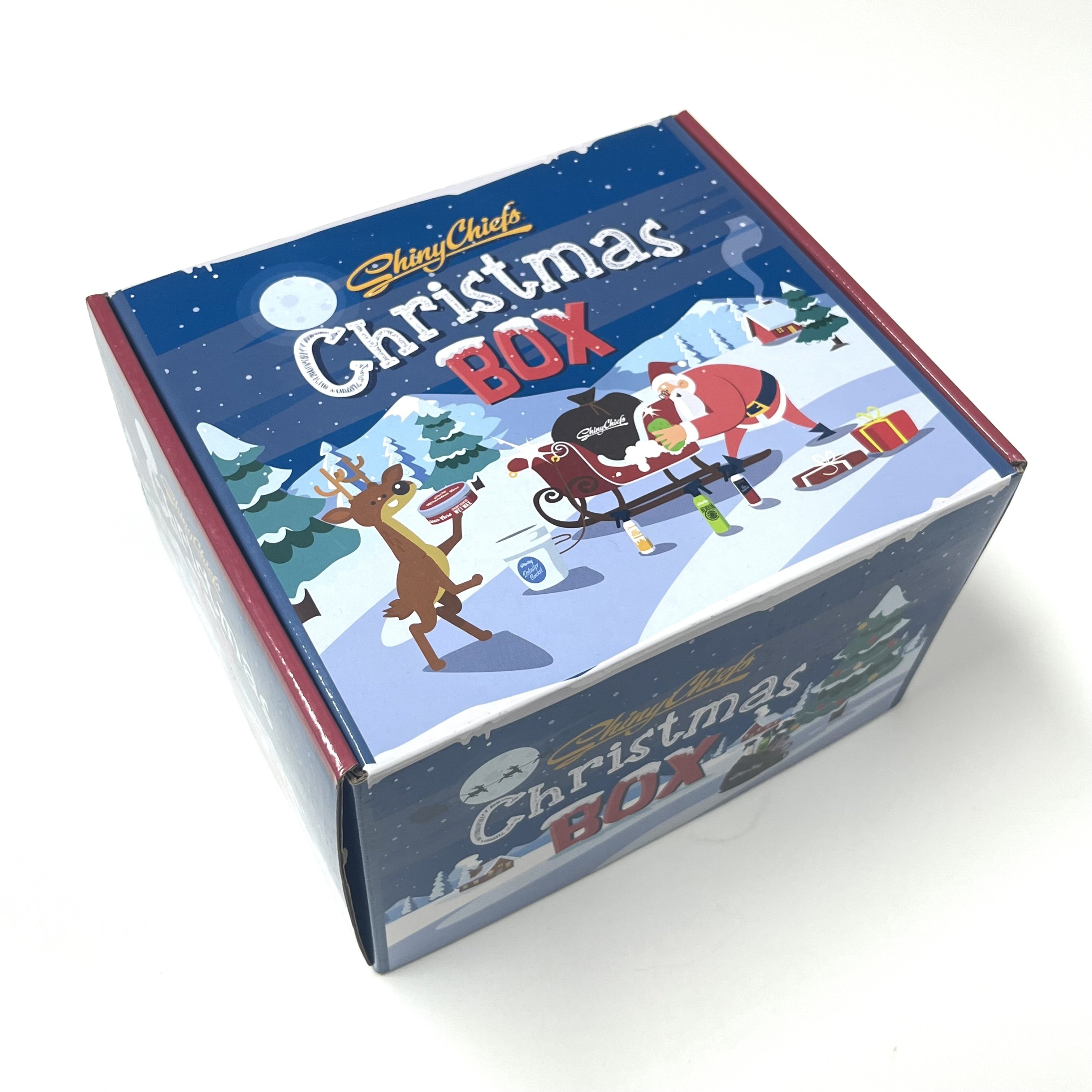 Manufactures Wholesale Christmas Products Packaging Paper Boxes Gift Paper Boxes With Window