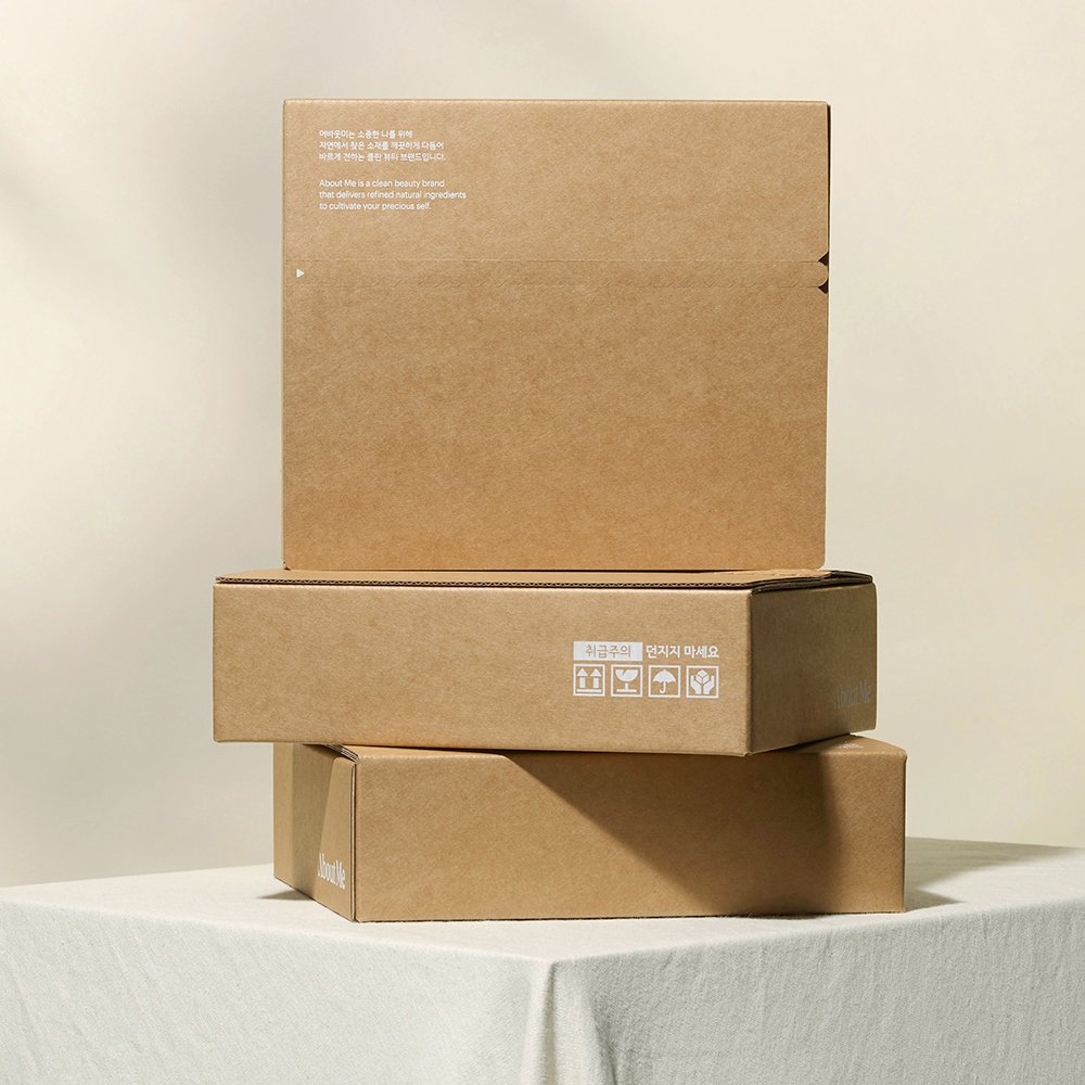 Custom Logo Corrugated Cosmetic Packaging Eco-Friendly Custom Tear-Off Strip Express Shipping Box Clothing Packaging Paper Boxes