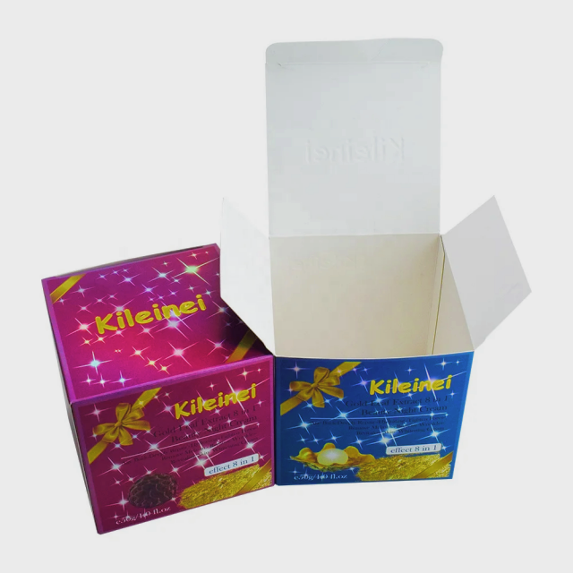 Wholesale luxury small candle packaging paper boxes small batch customized printing retail products aromatherapy box packaging