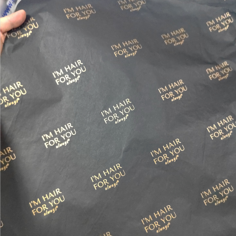 Custom logo Stylish Printed brand Tissue Paper for your packaging and promotions