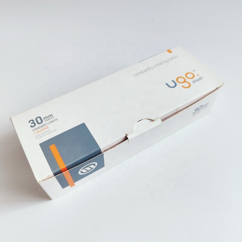 Custom print biodegradable Personal Health Care product packaging paper boxes medicine nested box