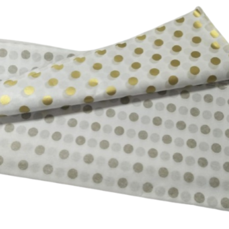 High Quality Luxury Flower Wrapping Tissue Paper Sheets Custom Logo Stamping Gift Wrapping Paper For Gifts Box Packing