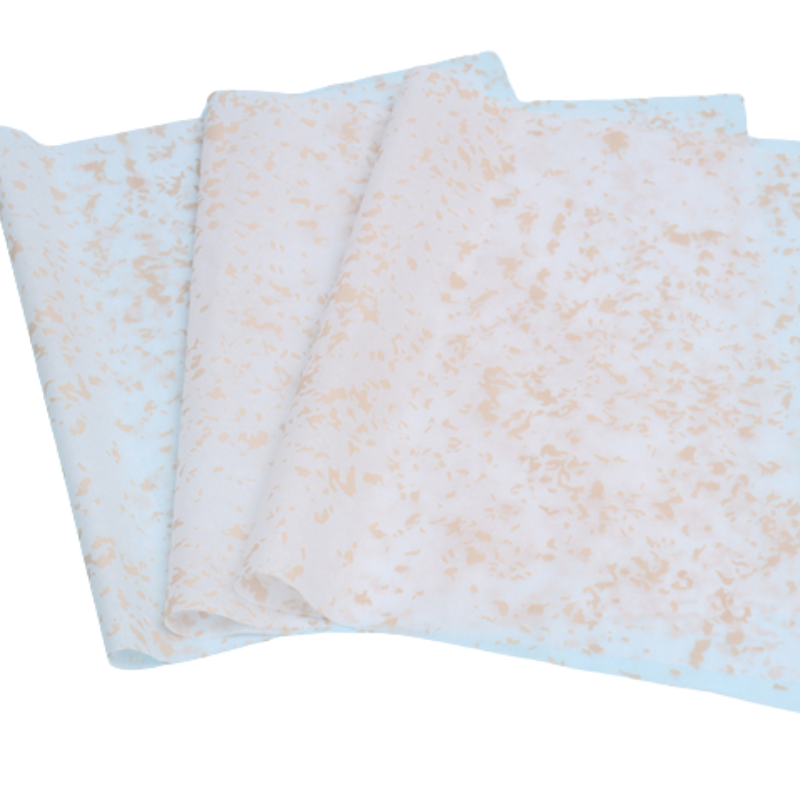 High Quality Luxury Flower Wrapping Tissue Paper Sheets Custom Logo Stamping Gift Wrapping Paper For Gifts Box Packing