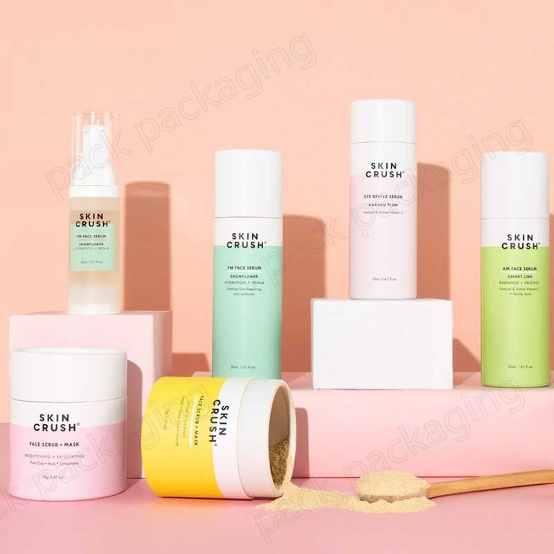 eco friendly Essence oil Lotion cardboard packaging box affordable package sustainable skincare packaging for skincare