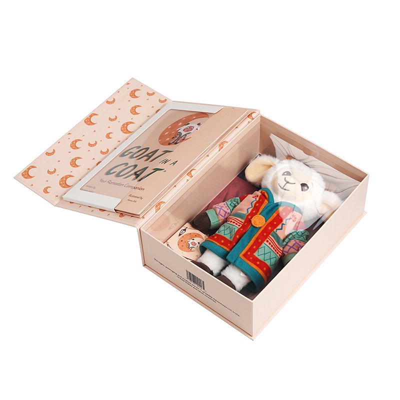Custom Doll Toy Packaging Box DIY Paper Magnetic Gift Boxes Christmas Cosmetic Boxes