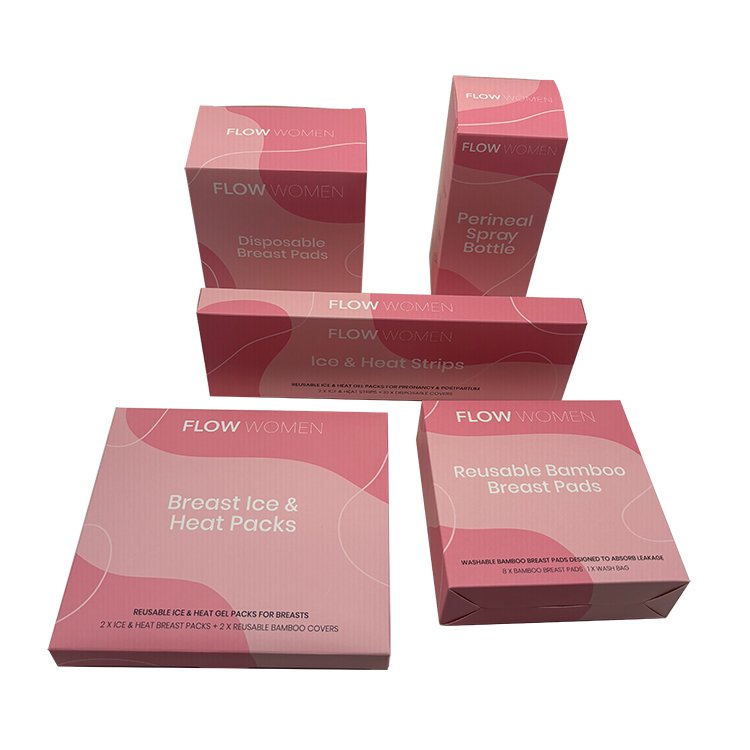 Best Selling New Design Pink Cardboard Box Customized Small Packing Boxes Packaging Paper Box