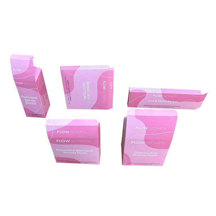 Best Selling New Design Pink Cardboard Box Customized Small Packing Boxes Packaging Paper Box