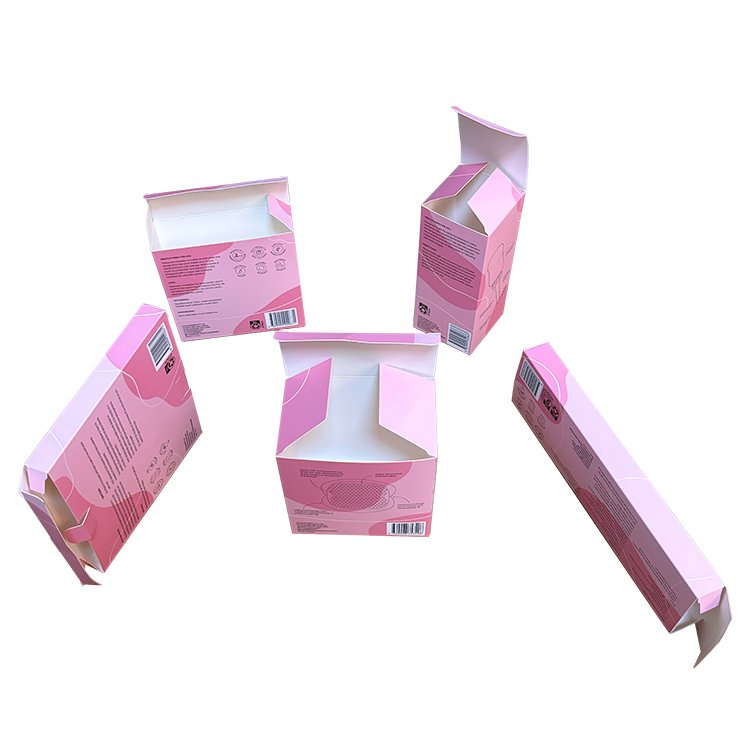 Best Selling New Design Pink Cardboard Box Customized Small Packing Boxes Packaging Paper Box