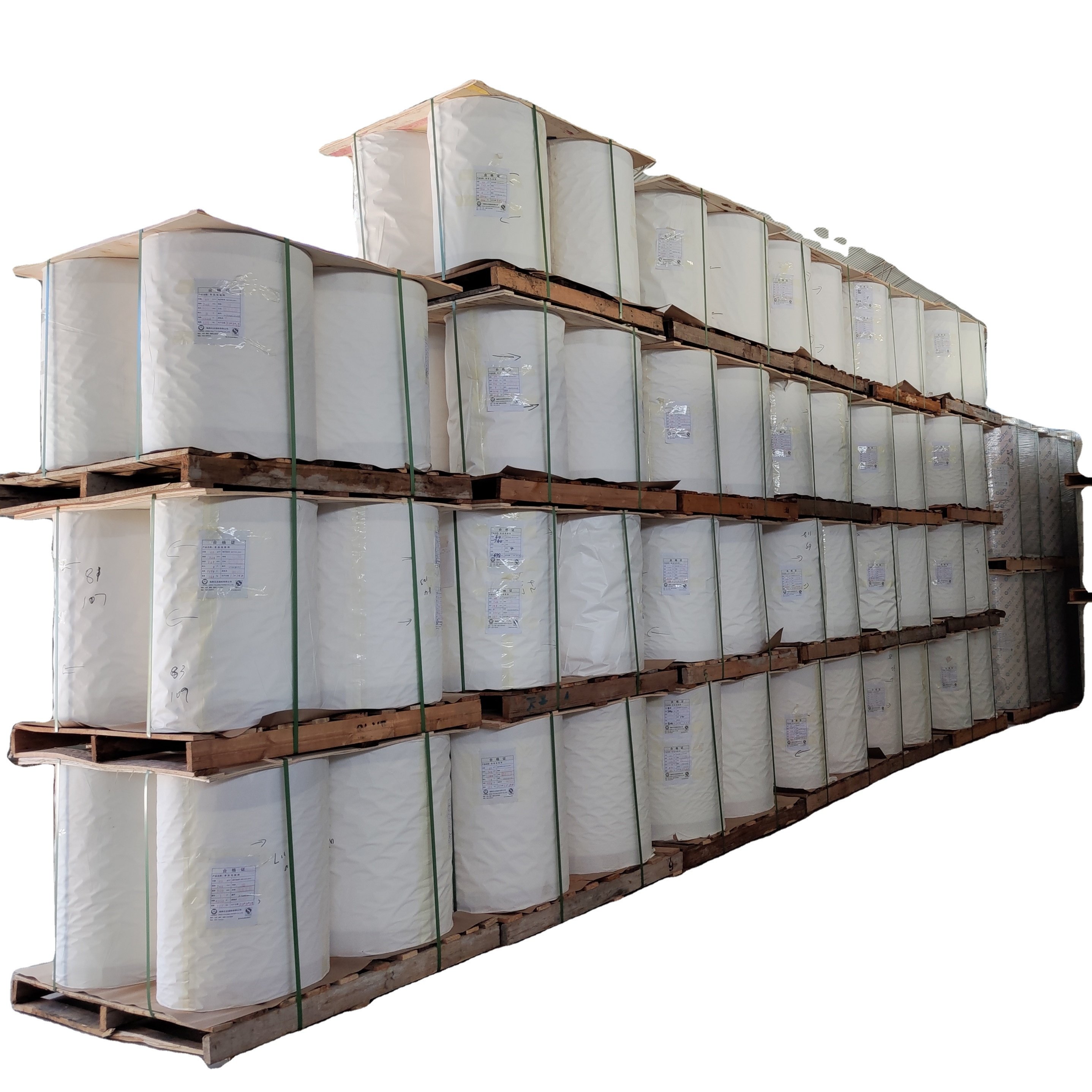 PE coated paper roll for jumbo roll and sheet greaseproof paper use for food wrapping meat wrapping sandwich wrap paper