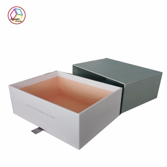 Rigid Drawer Gift Packaging Box and Printing
