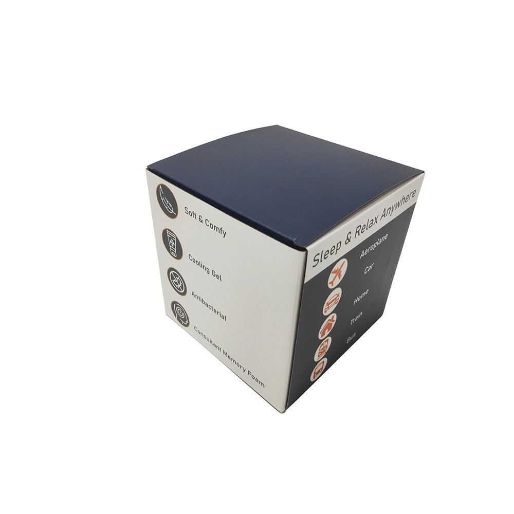corrugated shipping carton logo box glossy lamination custom packing boxes for clothing pillow box packaging