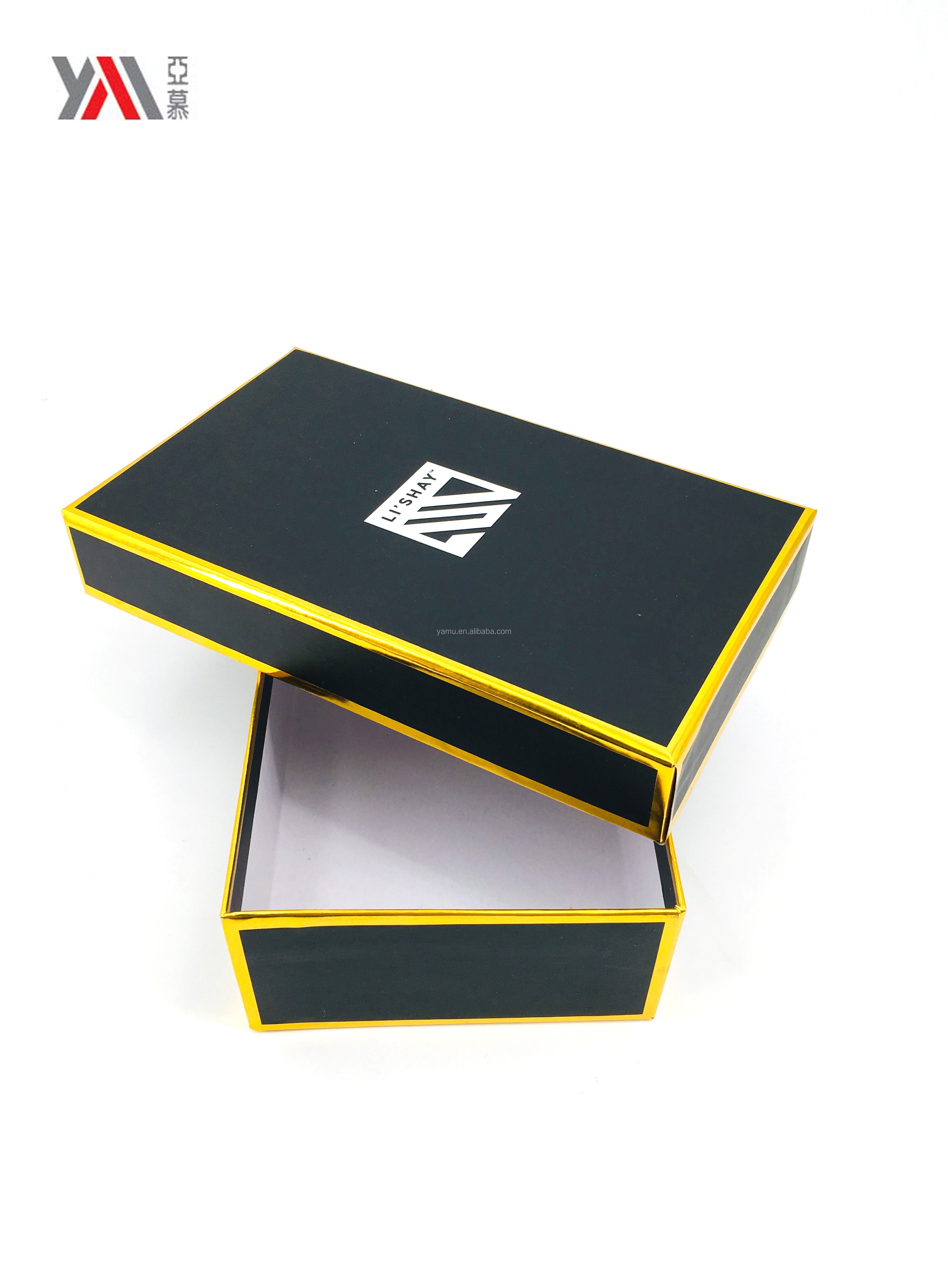 High quality custom printed packaging paper box clothing gift packaging box clothing box