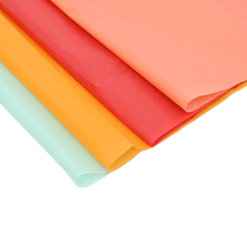 Wholesale Mixed Color Solid Colored Tissue Paper For Flower & Gift Wrapping Clothing Packaging Tissue Paper