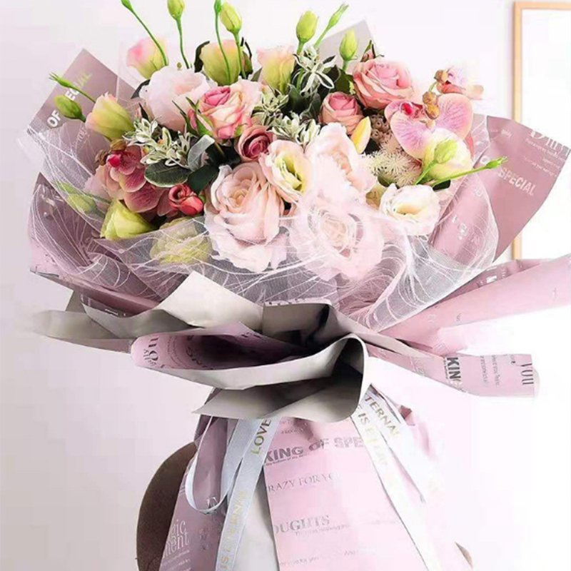 Waterproof Bouquet Paper translucent wrapping flower wrap paper floral gift packaging paper for flowers