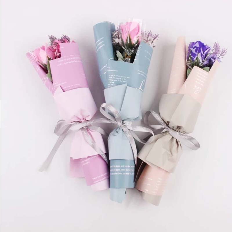 Waterproof Bouquet Paper translucent wrapping flower wrap paper floral gift packaging paper for flowers