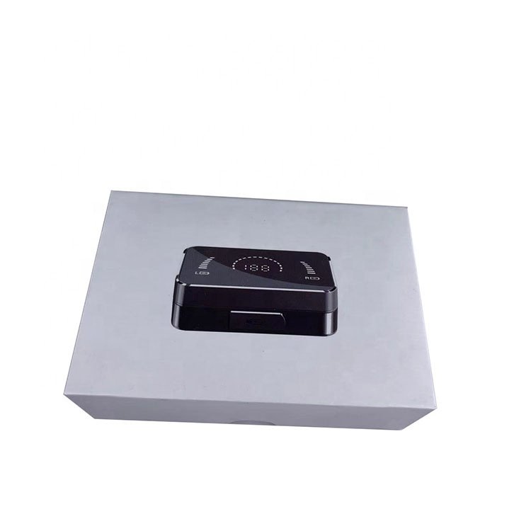Custom Luxury Small Blue Packaging Necklace Jewelry Box