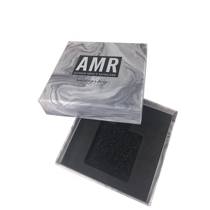 Custom Luxury Small Blue Packaging Necklace Jewelry Box