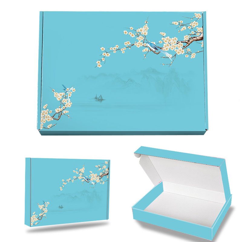 High Quality Cheap Sturdy Flexible Packaging Sustainable Eco-Friendly Foldable Kraft Paper Mailing Box