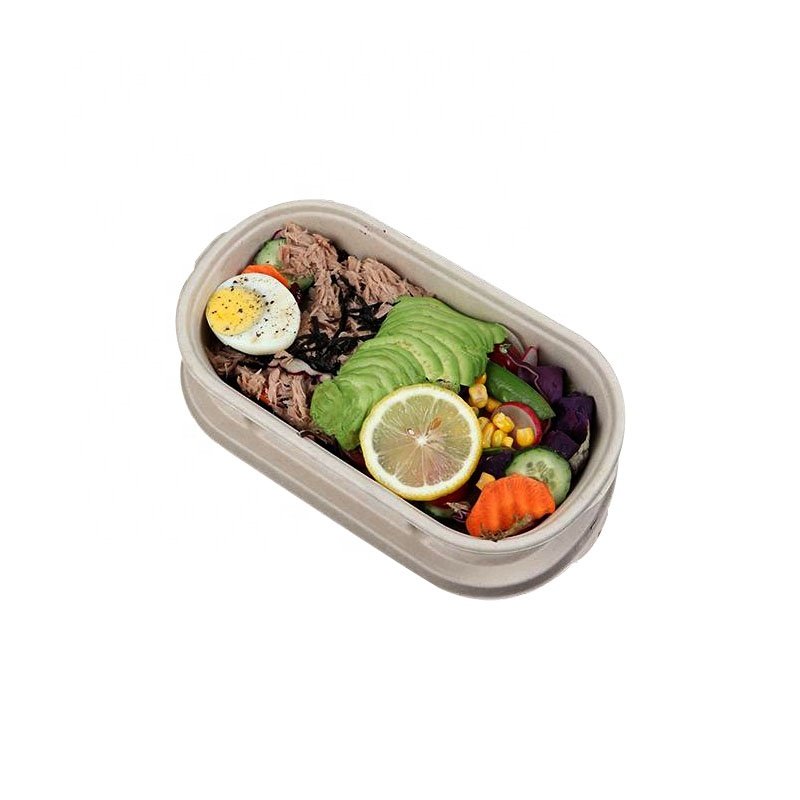 Wholesale Custom Lunch Biodegradable Paper Bowl Containers Bento Paper Box