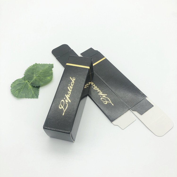 Spot paper box perfume packaging gold premium gold card small box