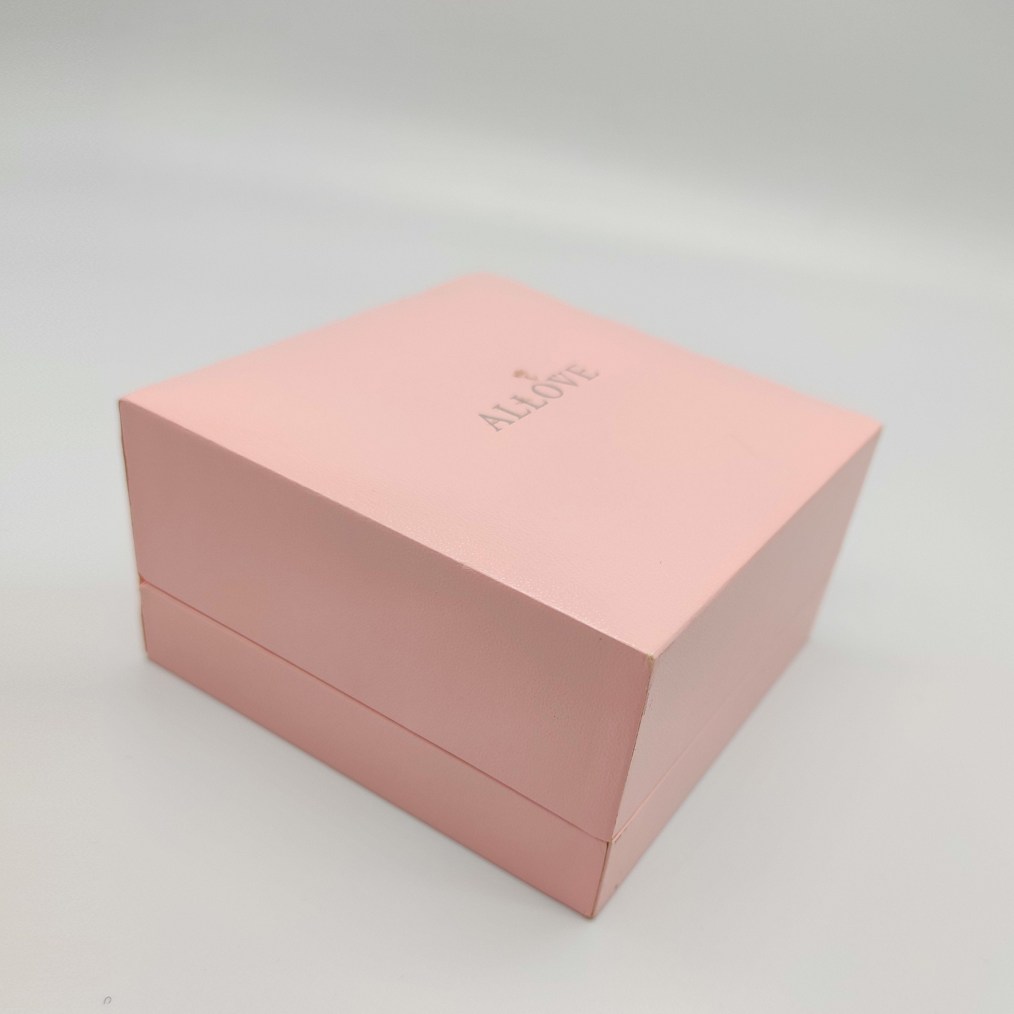 Factory customized luxury jewellery box with logo clamshell velvet gift box suitable for packaging