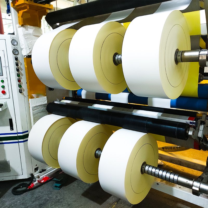 Direct Manufacturer Thermal Transfer Labels Jumbo Label Adhesive Paper Roll Stickers Paper