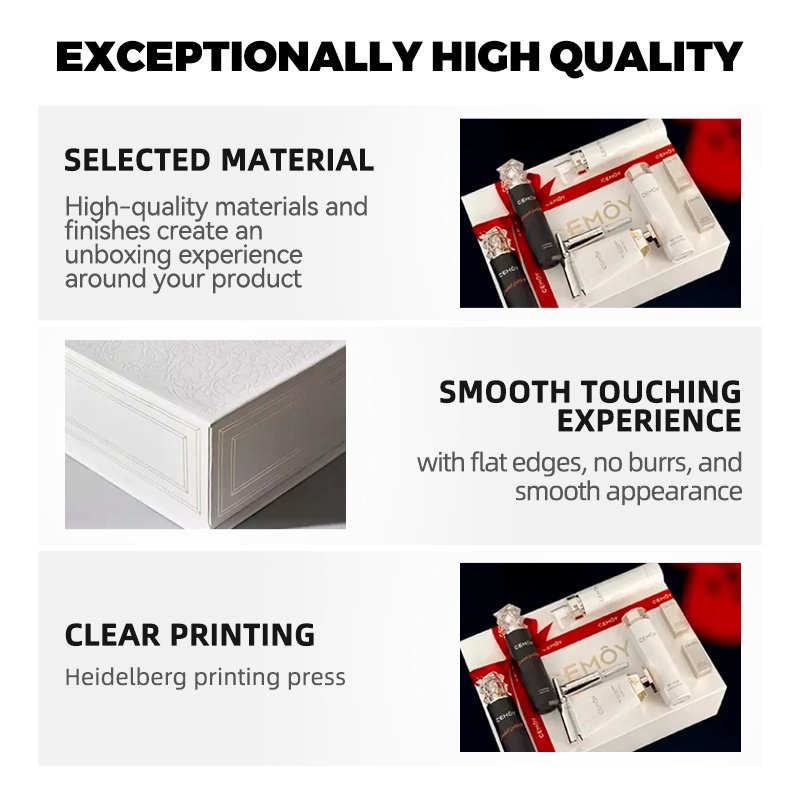 Zeecan branded glass skincare packaging design set cosmetic marrakech luxury couronne carre lotion foamer