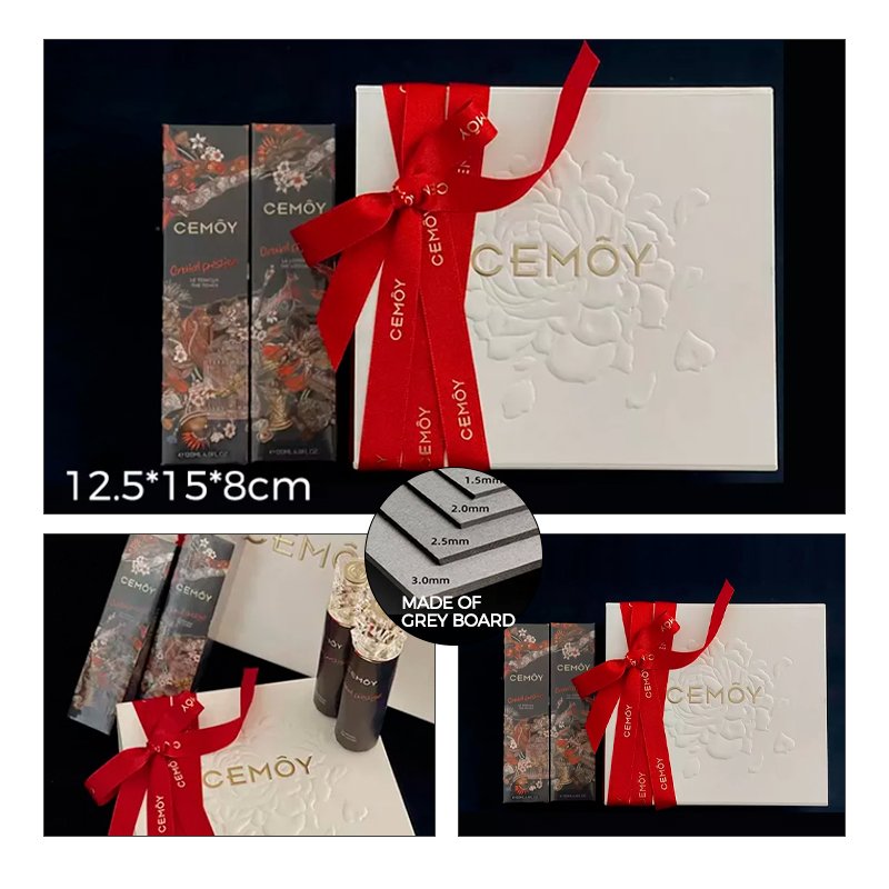 Zeecan branded glass skincare packaging design set cosmetic marrakech luxury couronne carre lotion foamer