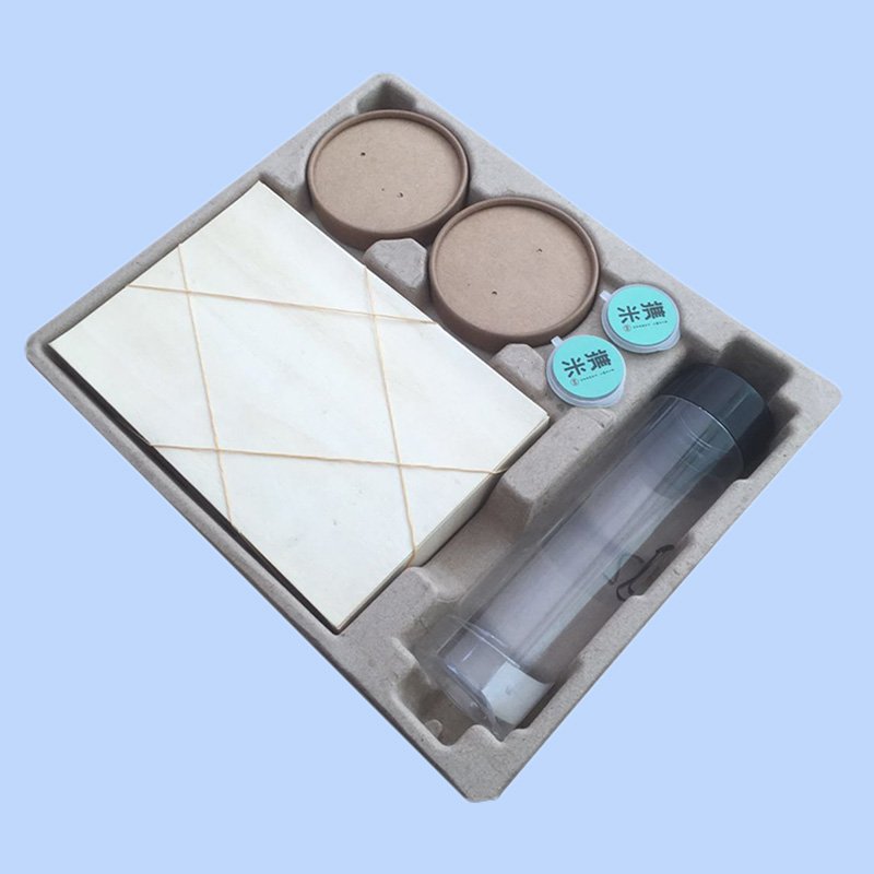 Biodegradable Packaging Custom Printed Eco Friendly Paper Pulp Packaging For Product Applications Industrial Packaging