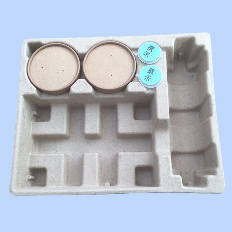 Biodegradable Packaging Custom Printed Eco Friendly Paper Pulp Packaging For Product Applications Industrial Packaging
