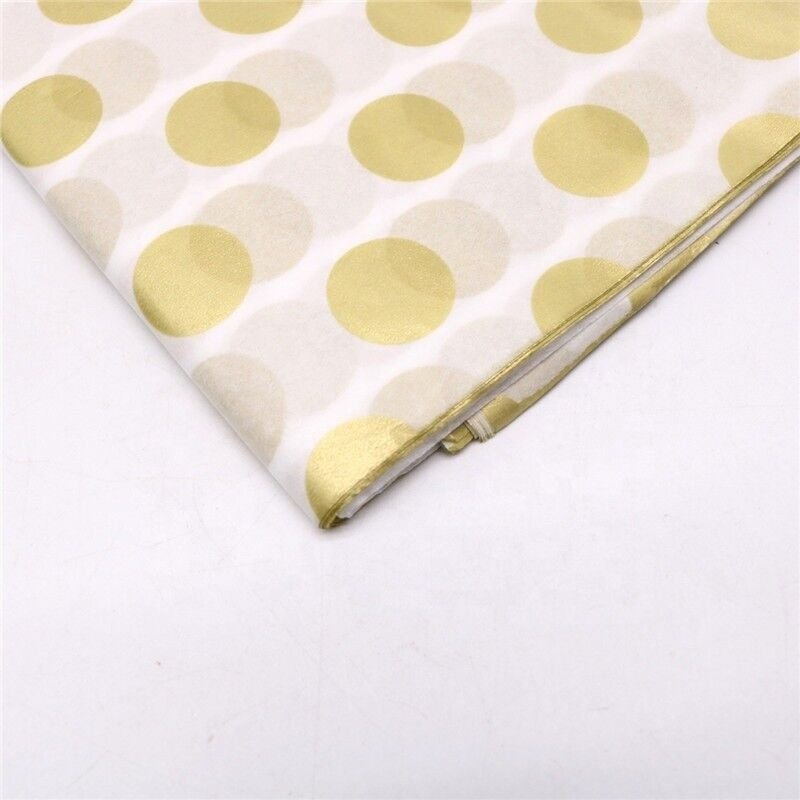 Custom Design Printed Foil Logo 17GSM Tissue Paper Gift Wrapping Paper Clothing Packaging Paper