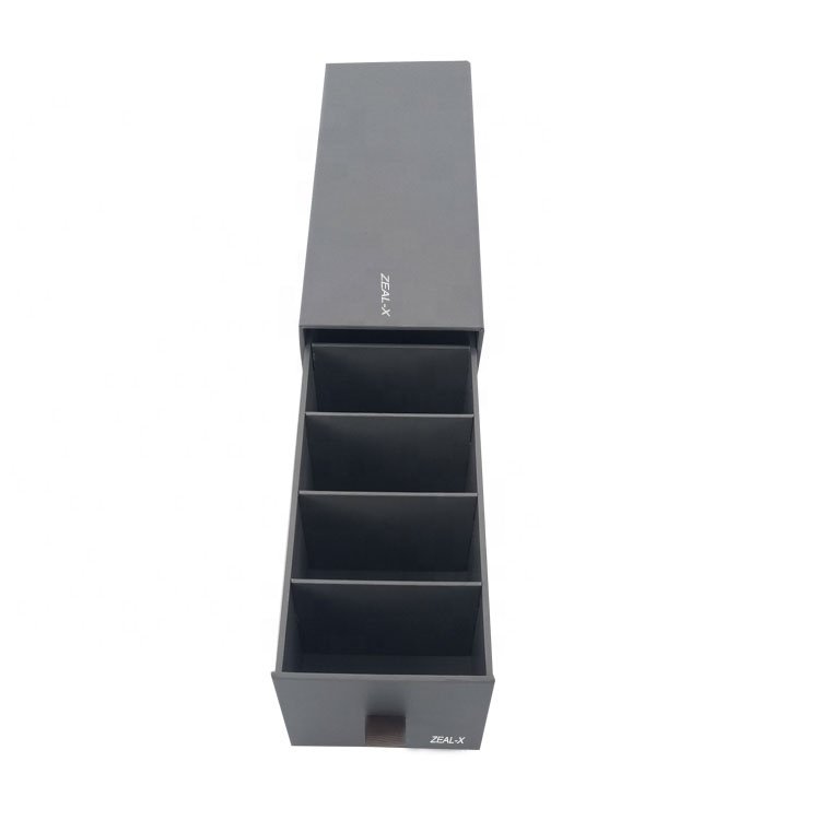 Luxury leather paper drawer style Lingeries cardboard packaging gift box for Underwear briefs