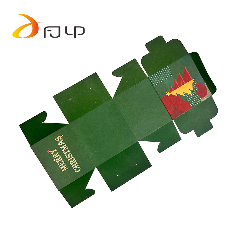 Wholesale Design luxury Christmas Decoration Candy Chocolate Box Custom Folding Christmas gift Packaging Paper Boxes