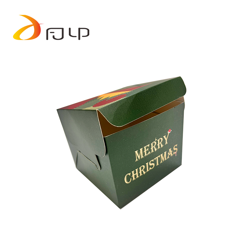 Wholesale Design luxury Christmas Decoration Candy Chocolate Box Custom Folding Christmas gift Packaging Paper Boxes