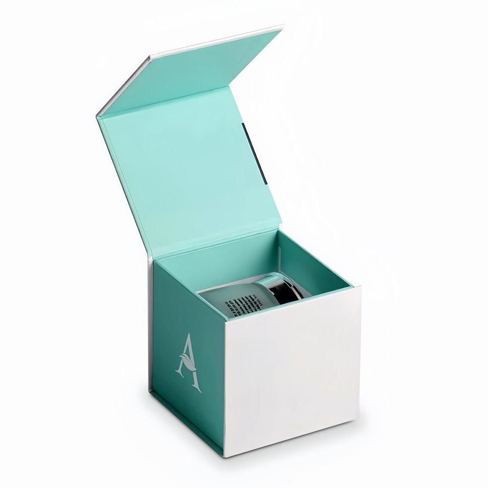 Customized Paper Empty caja plegable maquillaje Makeup Cosmetics Body Hand Eye Face Cream Packaging Boxes For Cream