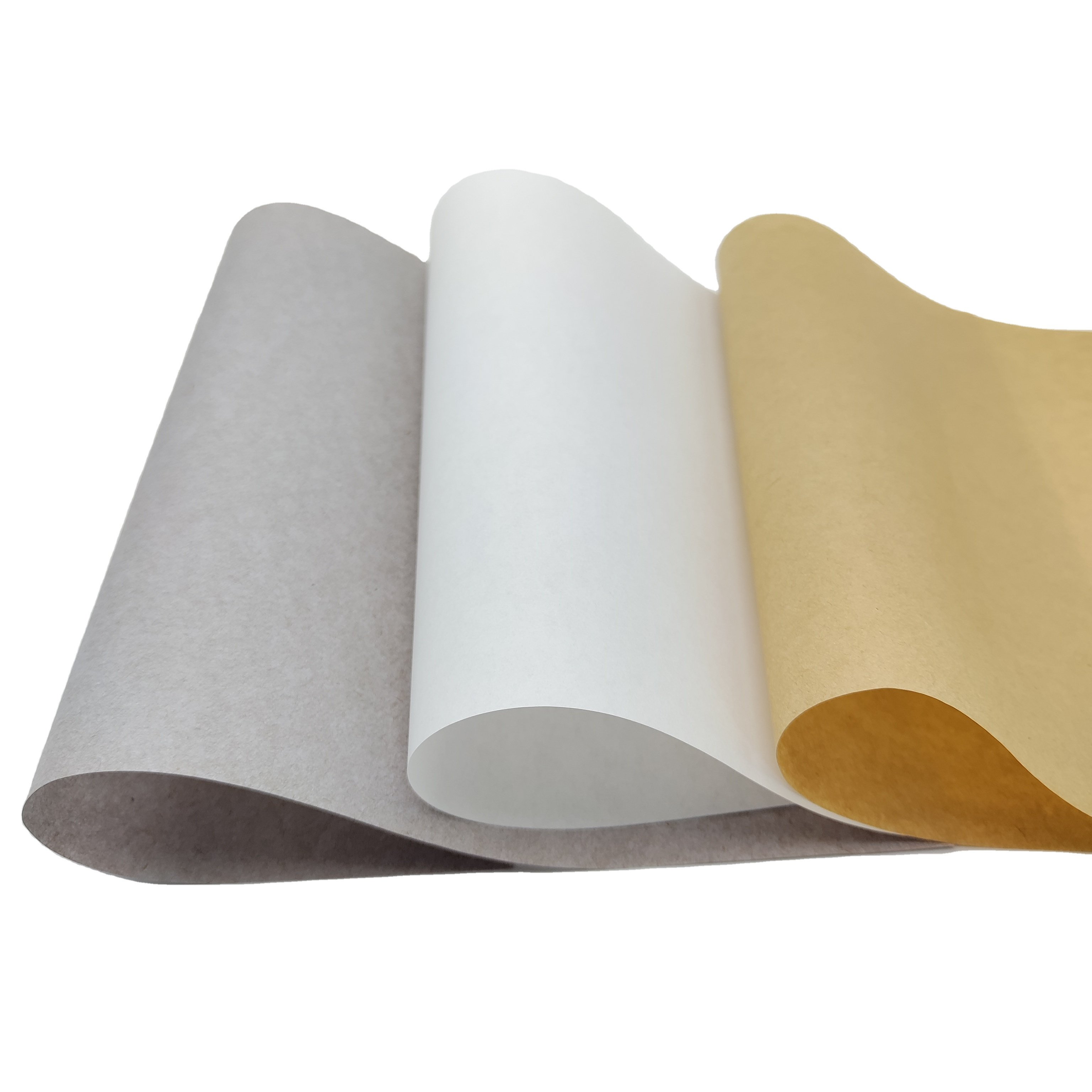 28gsm greaseproof paper sheet custom printed greaseproof food wrapping paper roll food grade